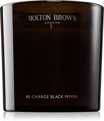 Ароматическая свеча Molton Brown Re-charge Black Pepper Candle с цитрусовым ароматом, 600 г