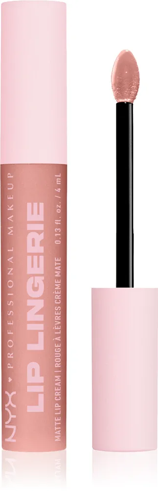 Жидкая помада для губ NYX Professional Makeup Lip Lingerie XXL матовая, стойкость до 16 часов, 4 мл