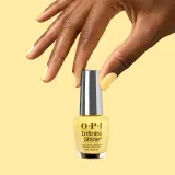 Лак для ногтей OPI OPI'm Dreaming Infinity Shine с блёстками, жёлтый, стойкость до 11 дней, 15 мл, оттенок Slay Hello to Yellow — фото 3