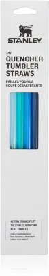 Трубочки для стакана Stanley The Quencher Tumbler Straws многоразовые, 4 шт, 1180 ml Blue