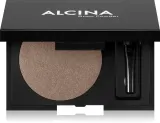 Пудра для бровей Alcina Brow Powder с кистью, два оттенка, 1 шт — фото 1
