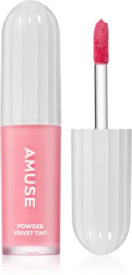 Помада для губ AMUSE Powder Velvet Tint жидкая, матовая, стойкая, 3,3 г