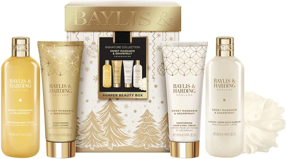 Baylis & Harding Sweet Mandarin & Grapefruit - Набор косметический Baylis Harding Sweet Mandarin Grapefruit Pamper Beauty Box для тела, подарочный