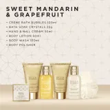 Baylis & Harding Sweet Mandarin & Grapefruit - Набор косметики для тела Baylis Harding Sweet Mandarin Grapefruit Luxury Pamper Present подарочный, из шести предметов — фото 2