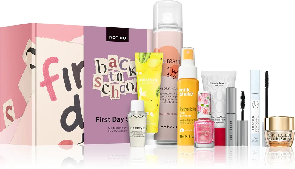 Набор косметики Beauty Box Notino First Day Slay, для лица, волос и ногтей, 9 средств