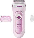 Бритва женская электрическая Braun Lady Shaver LS5100 с насадкой-триммером, на батарейках, 1 шт — фото 1