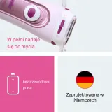 Бритва женская электрическая Braun Lady Shaver LS5100 с насадкой-триммером, на батарейках, 1 шт — фото 6
