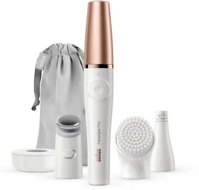 Прибор для лица Braun FaceSpa Pro SE911 3 в 1, эпиляция, очищение и тонизирование, 1 шт