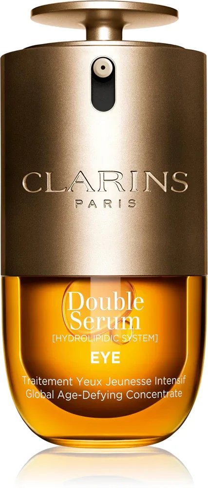 Сыворотка для кожи вокруг глаз Clarins Double Serum Eye двухфазная, против морщин, 20 мл