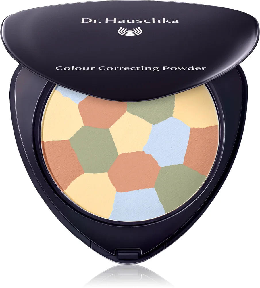 Пудра для лица Dr. Hauschka Make-Up Colour Correcting Powder корректирующая, прозрачная, 8 г, оттенок 02 calming