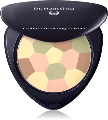 Пудра для лица Dr. Hauschka Make-Up Colour Correcting Powder корректирующая, прозрачная, 8 г, оттенок 00 translucent