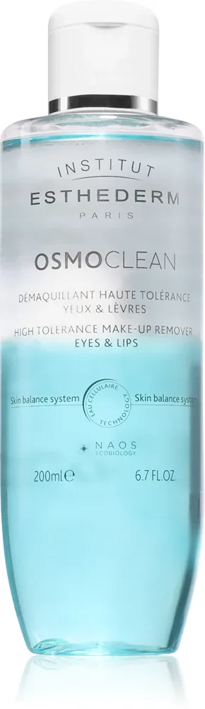 Средство для снятия макияжа с глаз Institut Esthederm Osmoclean двухфазное, для водостойкой косметики, 200 мл