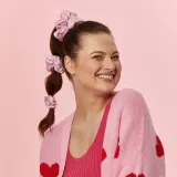Резинки для волос GLOV Barbie Scrunchies для хвостов и кос, 3 шт typ Zigzag — фото 2