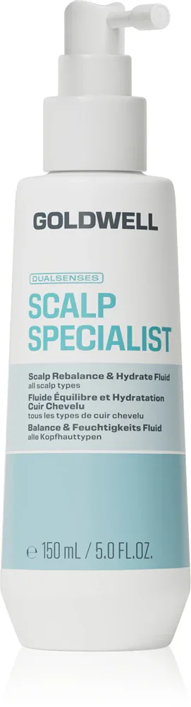 Флюид для кожи головы Goldwell Dualsenses Scalp Specialist Rebalance Hydrate Fluid несмываемый, увлажняющий, для чувствительной кожи головы, 150 мл