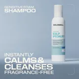 Шампунь для волос Goldwell Dualsenses Scalp Specialist Sensitive Foam Shampoo пенка, для чувствительной кожи головы, 250 мл — фото 4