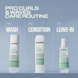 Спрей для волос Goldwell Dualsenses Curls Waves Bundling Spray несмываемый, для кудрявых и волнистых, термозащита, 150 мл — фото 6