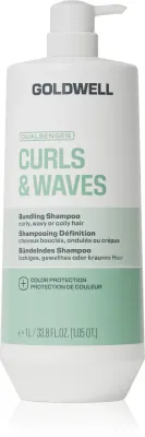 Шампунь для волос Goldwell Dualsenses Curls Waves Bundling Shampoo для кудрявых и волнистых, защита цвета, 1000 мл