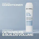 Кондиционер для волос Goldwell Dualsenses Ultra Volume Bodifying Conditioner для объёма, для тонких волос — фото 4