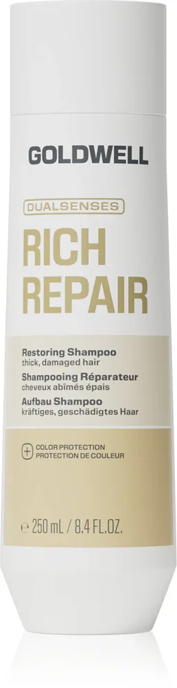 Шампунь для волос Goldwell Dualsenses Rich Repair Restoring Shampoo восстанавливающий, для сухих волос