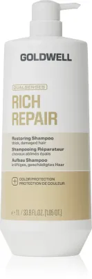 Шампунь для волос Goldwell Dualsenses Rich Repair Restoring Shampoo восстанавливающий, для сухих волос, 1000 мл