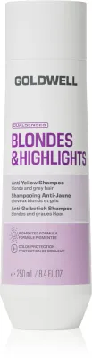 Шампунь для волос Goldwell Dualsenses Blondes Highlights Anti-Yellow Shampoo нейтрализующий желтизну, для светлых волос