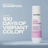 Шампунь для волос Goldwell Dualsenses Color Extra Rich Brilliance Shampoo для окрашенных волос, защита цвета — фото 4