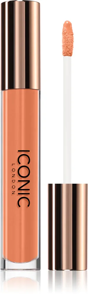 Блеск для губ ICONIC London Lip Plumping Gloss с эффектом объёма, увлажняющий, 5 мл, оттенок Tickle Your Fancy