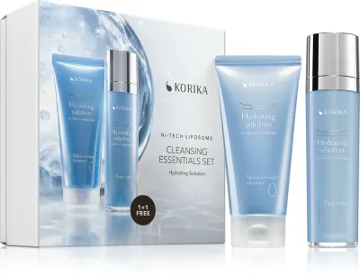 Набор для очищения лица KORIKA HI-TECH LIPOSOME Cleansing Essentials Set очищающий крем и тоник, 2 шт