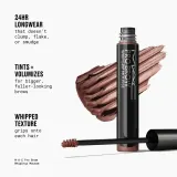 Мусс для бровей MAC Cosmetics Pro Brow Whipgrip Mousse фиксирующий, водостойкий, 4 г, оттенок Thunder — фото 6