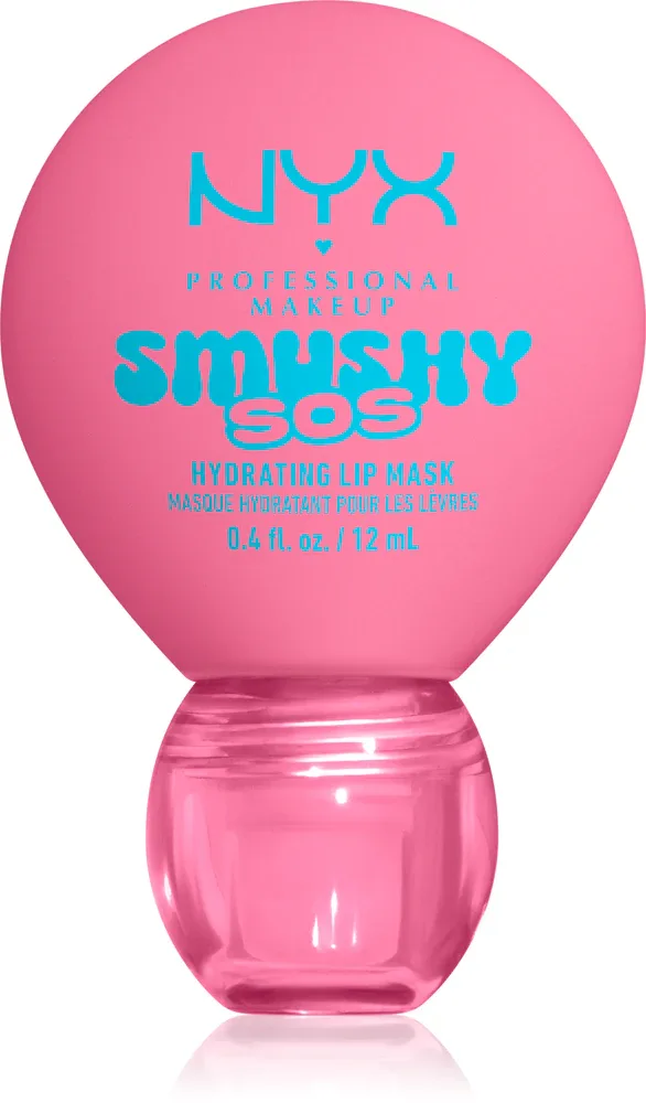 Маска для губ NYX Professional Makeup Smushy SOS увлажняющая, с Ceramide NP и гиалуронатом натрия, 12 мл, оттенок 04 Guava Glaze