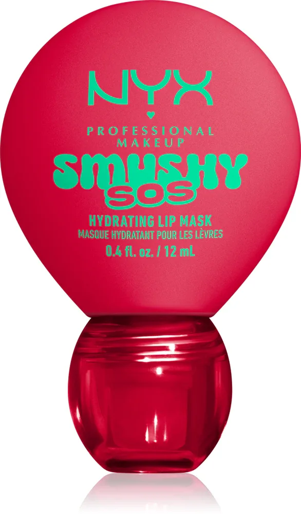 Маска для губ NYX Professional Makeup Smushy SOS увлажняющая, с Ceramide NP и гиалуронатом натрия, 12 мл, оттенок 07 Red-Y 2 Chill