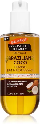 Масло для тела Palmer’s Coconut Oil Formula Brazilian Coco с кокосовым маслом, от целлюлита, 192 мл