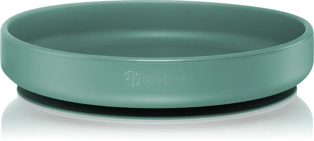 Petite&Mars Take&Match Silicone Plate - Тарелка силиконовая детская Petite Mars Take Match Silicone Plate с присоской, для прикорма, 1 шт, 1 шт