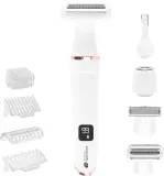 Электробритва RIO Go Smooth 4-in-1 Lady Shaver Bikini Trimmer, 4 насадки, 1 шт — фото 1
