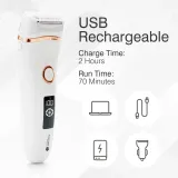 Электробритва RIO Go Smooth Wet Dry Lady Shaver, влажное и сухое бритьё, 1 шт — фото 4