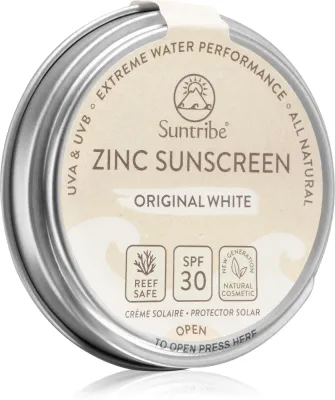 Крем солнцезащитный Suntribe Zinc Sunscreen минеральный, водостойкий, оттенок Mud Tint, 45 г