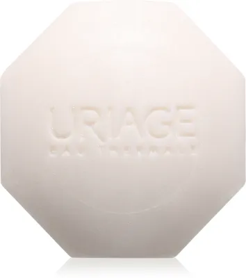 Твёрдый синдет для тела Uriage DERM-PHY Dermatological Syndet Bar, для всех типов кожи, 100 г