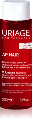 Шампунь Uriage AP HAIR Volumizing Shampoo для объёма волос, с кофеином, 200 мл
