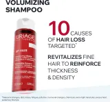 Шампунь Uriage AP HAIR Volumizing Shampoo для объёма волос, с кофеином, 200 мл — фото 2