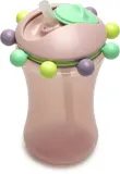 Melii Abacus Straw Sippy Cup - Кружка с трубочкой Abacus Straw Sippy Cup, силиконовая, 1 шт, 1 шт — фото 1