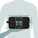 Baylis & Harding Black Pepper & Ginseng - Набор мужской косметики Baylis Harding Black Pepper Ginseng Men's The Essentials Travel Wash Bag, с косметичкой — фото 4