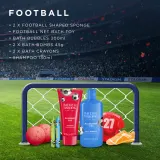 Baylis & Harding Football Kick Off - Детский набор для купания Baylis Harding Football Kick Off Bath Kit, с игрушкой и мелками — фото 3