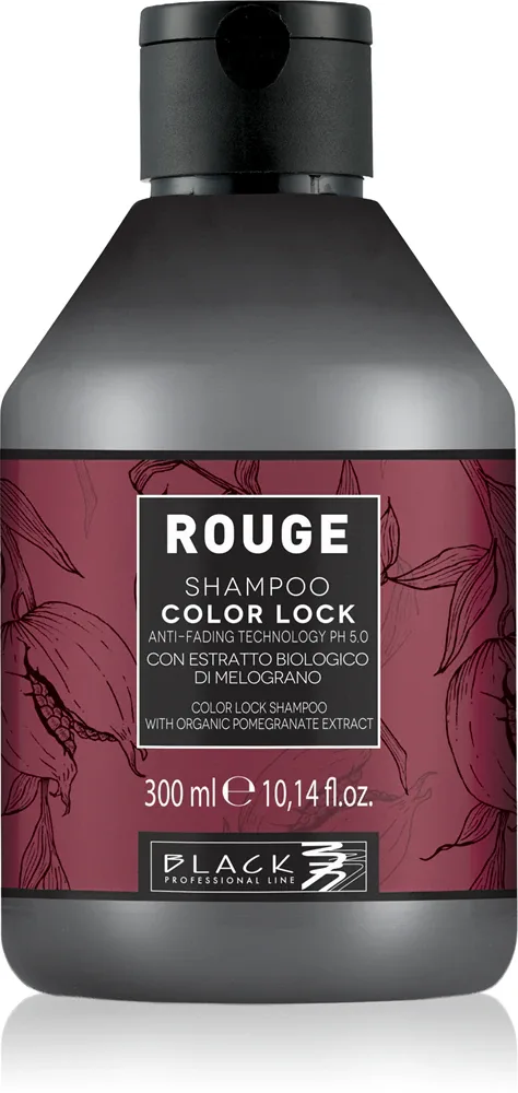 Шампунь для волос Black Professional Line Rouge Color Lock Shampoo для сохранения цвета, увлажняющий, 300 мл
