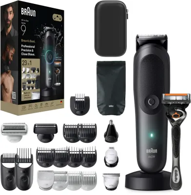 Мультитриммер Braun All-in-One Series 9 AIO9520 для волос, бороды и тела, водонепроницаемый, 1 шт