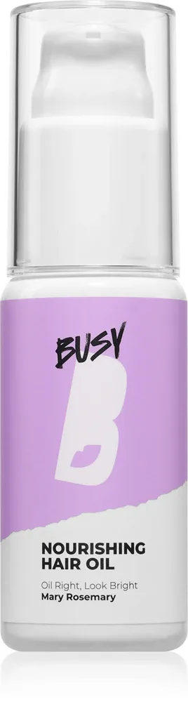 Масло для волос BusyB Nourishing Hair Oil Mary Rosemary питательное, с розмарином, 50 мл