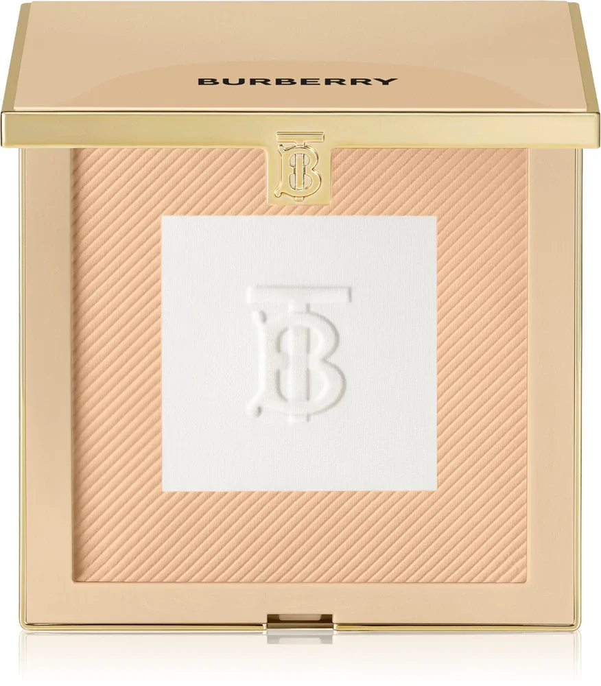 Пудра компактная Burberry Beyond Wear Powder 2 в 1, матирующая, фиксирующая, 11 г, оттенок Medium 02