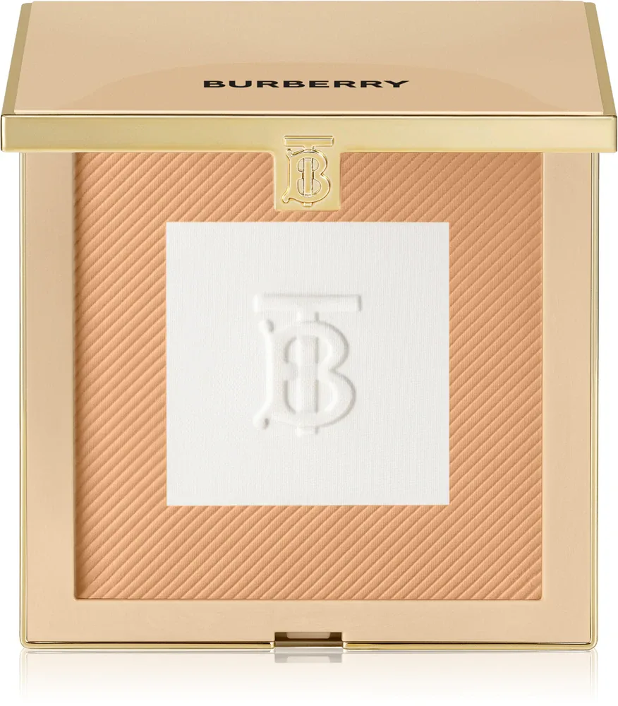 Пудра компактная Burberry Beyond Wear Powder 2 в 1, матирующая, фиксирующая, 11 г, оттенок Medium Deep 03