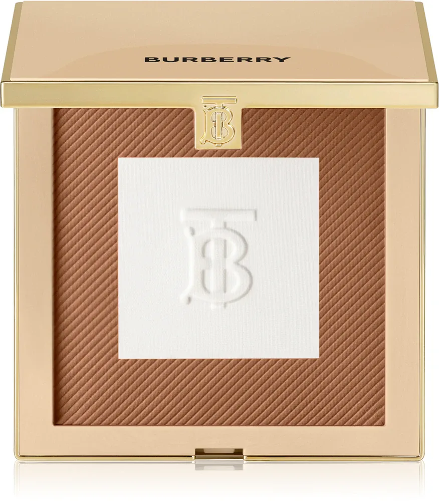 Пудра компактная Burberry Beyond Wear Powder 2 в 1, матирующая, фиксирующая, 11 г, оттенок Deep 04