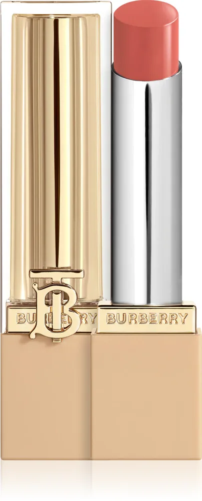 Помада для губ Burberry Brit Shine с блеском, увлажняющая, 3 г, оттенок Tea Party 603