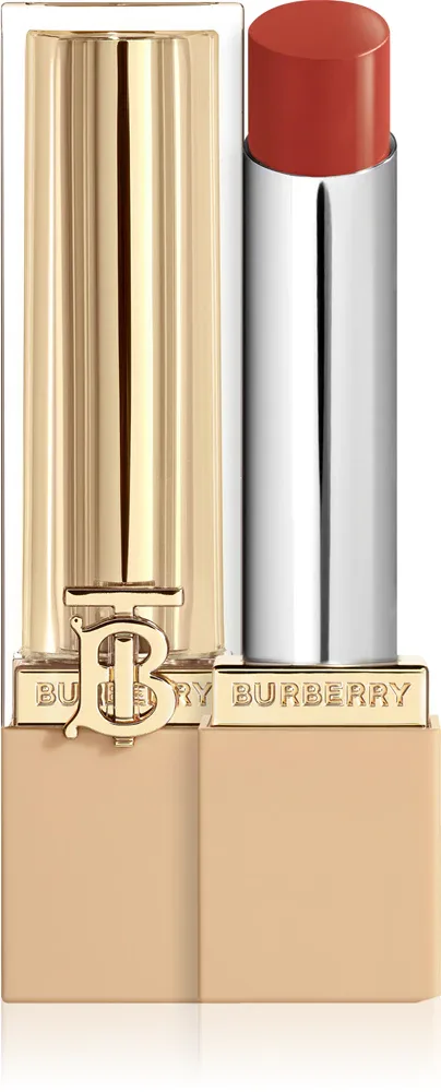 Помада для губ Burberry Brit Shine с блеском, увлажняющая, 3 г, оттенок Pimlico Sunset 614